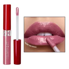 ESIKA - Labial Líquido brillante colorfix 24h liquid tattoo shine ésika nude decidido