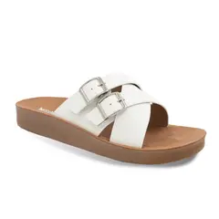 STHEF - SANDALIA MUJER CASUAL BLANCO 8166