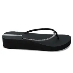 STHEF - SANDALIA MUJER PLAYERA NEGRO 8199