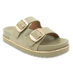 STHEF - SANDALIA MUJER CASUAL VERDE 8195