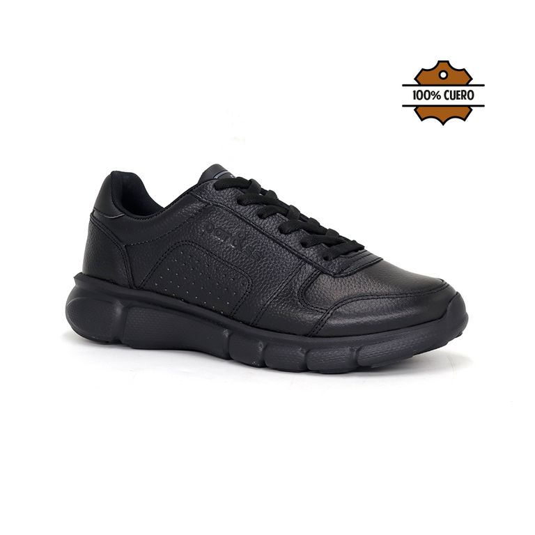Zapatillas Escolares De Cuero CE26Q1-2510