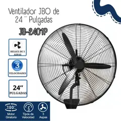 GENERICO - Ventilador industrial JBO de 24 ¨ Pulgadas JB-2401P