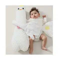 GENERICO - Almohada peluche POLLO arrullador 60 Cm, Suave Y Cómoda