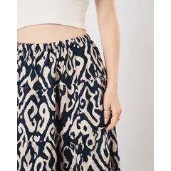 ANTAR - FALDA LARGA LINA BOHO MUJER