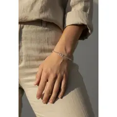 GENERICO - CARLA JOYERÍA - Pulsera Infinito en plata 925