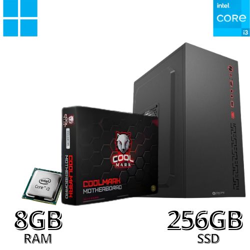 COMPUTADORA DE OFICINA CORE I3 8GB RAM SSD 256GB