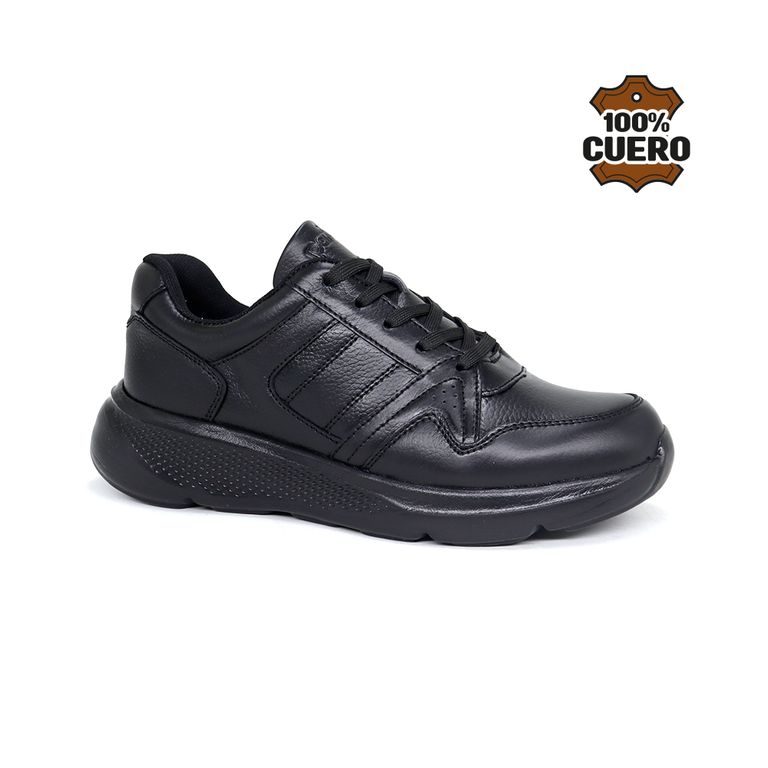 Zapatillas Escolares De Cuero JA26Q1-CG909