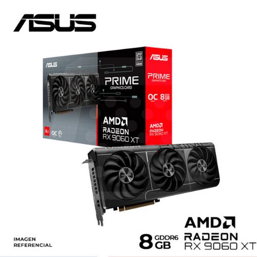 TARJETA DE VIDEO PRIME RADEON RX 9060 XT 8GB GDDR6 OC Edition