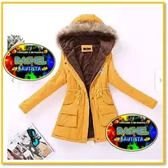 ARMY COLLECTION - Casaca Abrigo para Mujer Moda Coreana Parka