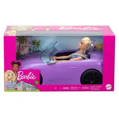 BARBIE - Muñeca y Vehículo Convertible