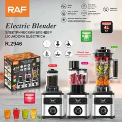 RAFF - LICUADORA MULTIFUNCIÓN 8 EN 1 DE 4 LITROS - 800W