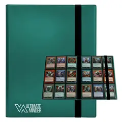 ULTIMATE MINDER - Álbum para 360 Cartas coleccionables Binder - Verde