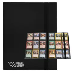 ULTIMATE MINDER - Álbum para 360 Cartas coleccionables Binder - Negro