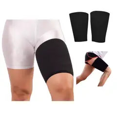GENERICO - 2 Musleras de Compresión Deportiva Talla XL de Neopreno Cerrada Soporte Muslo