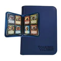 ULTIMATE MINDER - Album para 160 Cartas coleccionables Binder Premium - Azul