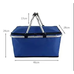 GENERICO - Cesta o Canasta Térmica para Picni o Camping x Color