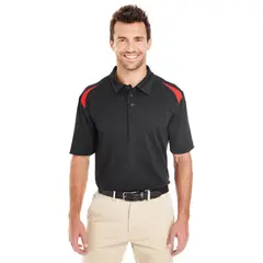 DICKIES - CAMISERO MANGA CORTA PARA HOMBRE COLOR NEGRO CON DETALLES ROJOS