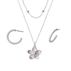 ESIKA - Set Collar + Aretes Flower Dreams
