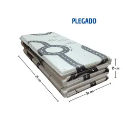 GENERICO - PISO PLEGABLE 1.5 cm ESPESOR PARA BEBES Y NIÑOS
