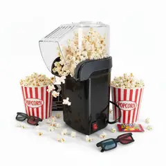 GENERICO - Máquina para Hacer Canchita Pop Corn Negro
