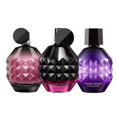 CYZONE - Pack de Perfumes Sweet Black Clásico + Intense + Exclusive