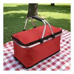 GENERICO - CESTA TÉRMICA PARA PICNIC CON ASAS