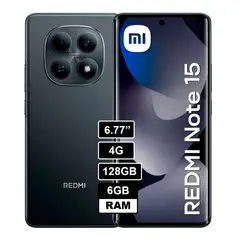 XIAOMI - Smartphone note 15 4G 6GB 128GB Negro