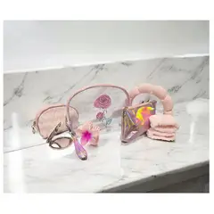 GENERICO - KIT DE SKINCARE COMPLETO Neceser + Vincha + Muñequeras + Espejo + Accesorios