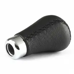 JET - Perilla Para Planca De Cambio + Funda + Adaptadores Color Negro