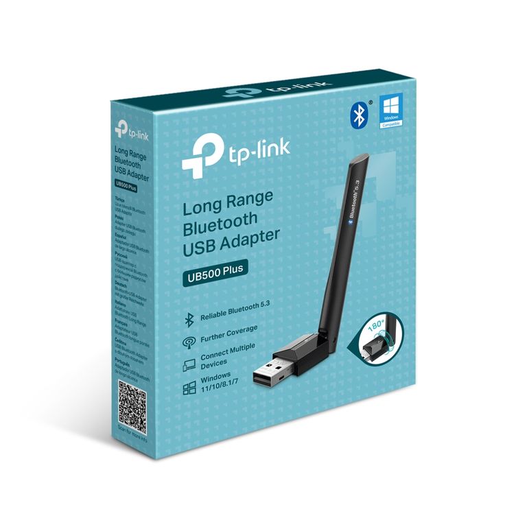 ADAPTADOR TP-LINK UB500 PLUS BLUETOOTH 5.3 UB500-PLUS