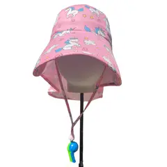 KAST PE - Cubrenuca Legionario Pink Magic 56cm: Gorro para niñas de 4 a 6+ años