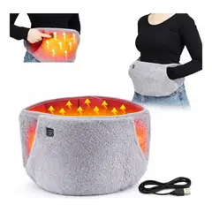 OEM - Cinturón Térmico Menstrual Para Dolor Y Cólicos Gris