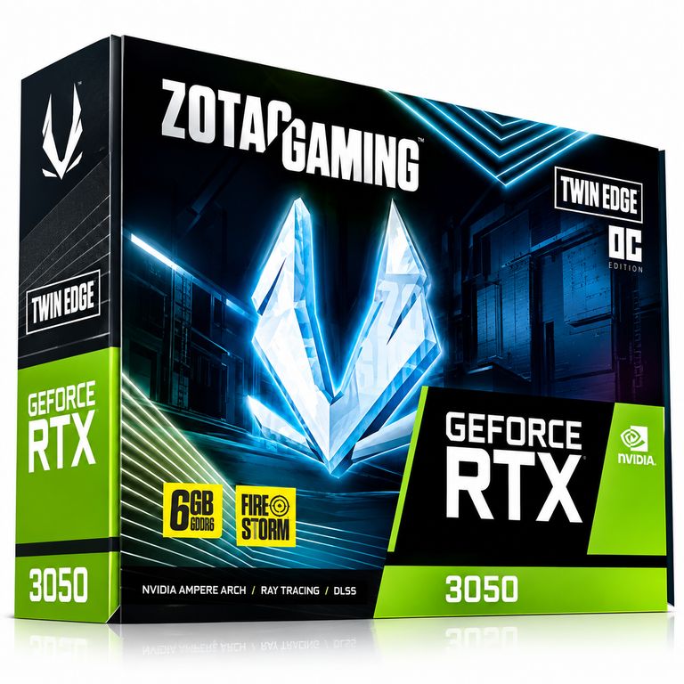TARJETA DE VIDEO RTX 3050 6GB GDDDR6 TWIN EDGE OC