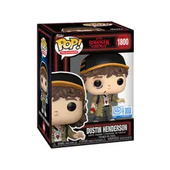 FUNKO - Pop Dustin Henderson (Battle Damaged) Pop 1800 Stranger Things S5 Exclusivo