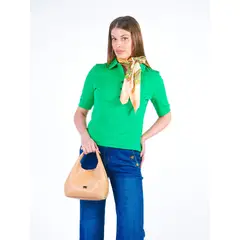 MICHELLE BELAU - DAPHNE - POLO CAMISERO MANGA AL CODO