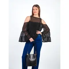 MICHELLE BELAU - CRISTINA - POLO OFF SHOULDER