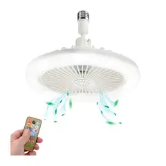 OEM - Foco Ventilador LED Ahorrador Comedor Dormitorio Oficina Para Techo