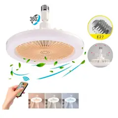 OEM - Foco Ventilador LED Ahorrador Comedor Dormitorio Oficina Para Techo