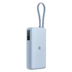 XIAOMI - Power Bank 67W 20000mha (Cable Integrado) Azul Hielo