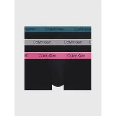 CALVIN KLEIN - 3 PACK NEW MICROFIBER STRETCH - LOW RISE TRUNK CK