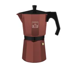CECOTEC - Cafetera Mokclassic 900 Garnet Italian Coffee Machine