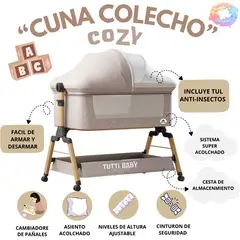 SPACE - CUNA COLECHO PARA BEBE COZY - BEIGE