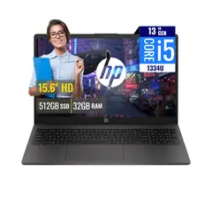 HP - Laptop 250 G10 15.6", Intel Core I5-1334U, Ram 32GB, Disco solido 512GB
