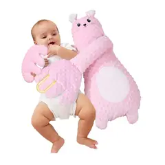 GENERICO - Almohada peluche NIÑA arrullador 60 Cm, Suave