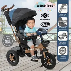 BABY - Triciclo Guiador para niños «TRIKE BIKE» Edición Especial Blue