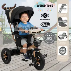BABY - Triciclo Guiador para niños «TRIKE BIKE» Edición Especial Beige