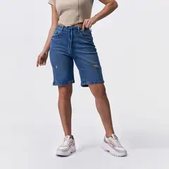 MACHINE - BERMUDA MUJER BI25BIANA DENIM CONFORT