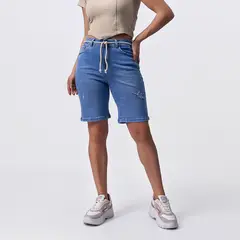 MACHINE - BERMUDA MUJER BI25BIANA DENIM CONFORT