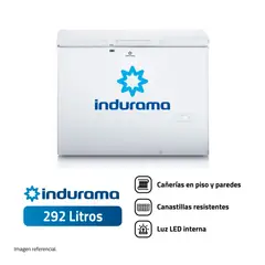 INDURAMA - Congeladora Horizontal 292Lt CI-300 - Blanco