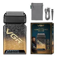 OEM - Afeitadora Eléctrica Inalámbrica con Láminas Flexibles para Barba y Cabeza